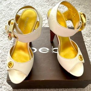 Bebe white  sandals